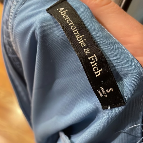 Abercrombie satin high slit midi dress - Picture 4 of 4